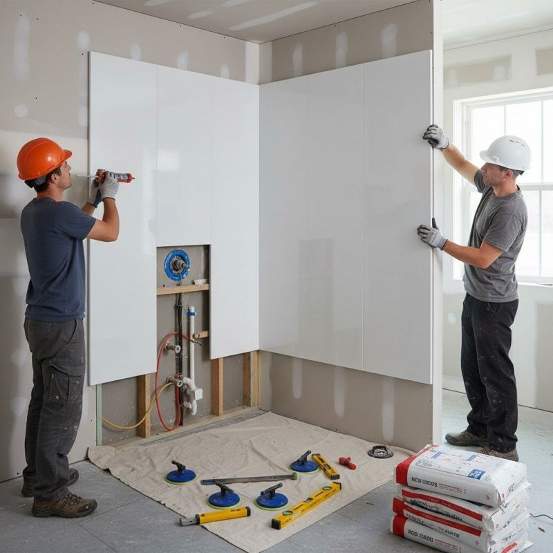 Shower Drain Installation