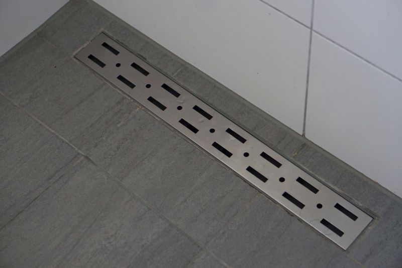 Shower Drain Install detail